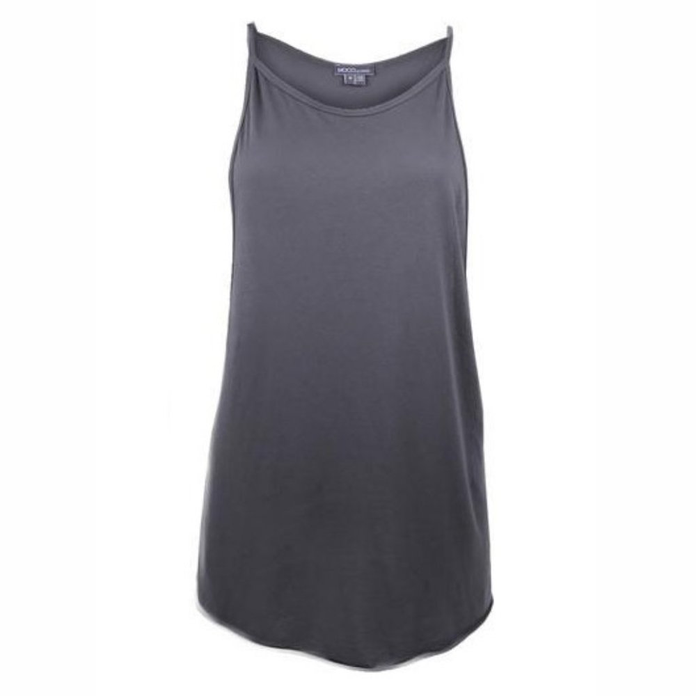 MOCO eco-HYBRID™ Micro Jersey High Neck Spaghetti Tank Size Medium NWOT